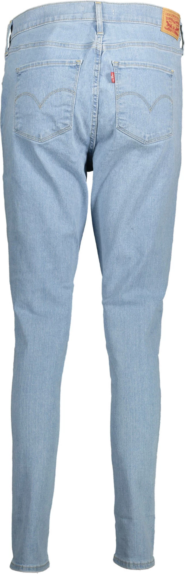 Jeansi za ženske Levi's super skinny, svetlo modri