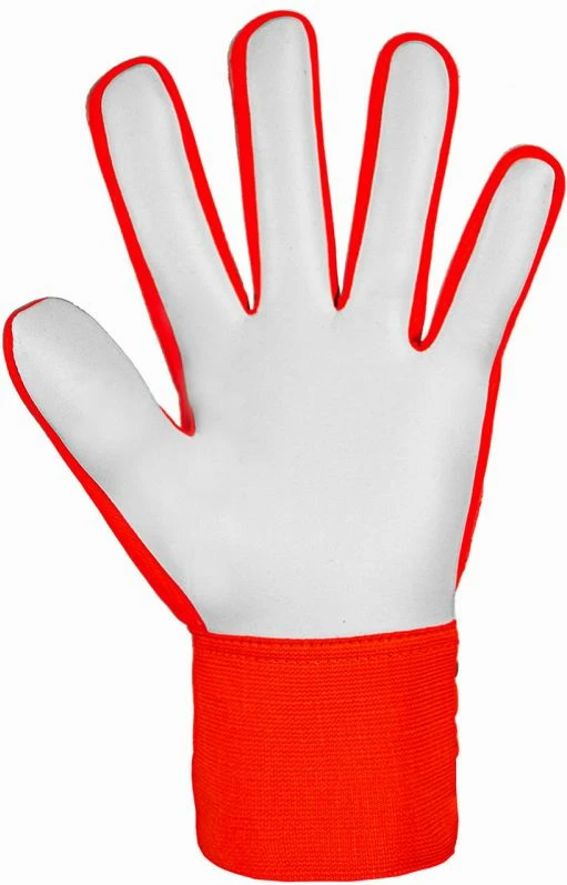 Rokavice za vratarje za otroke Reusch, oranžno-bele