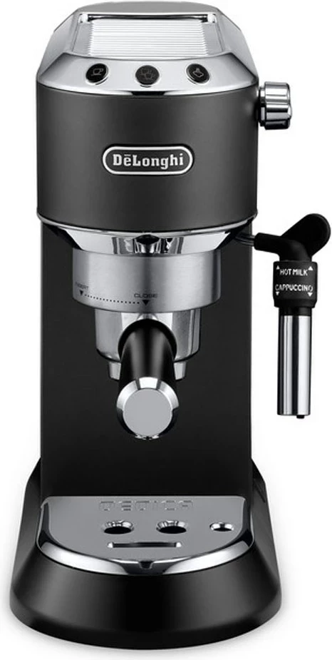 Polavtomatski aparat za espresso De'Longhi Dedica Style EC 685.BK, srebrn