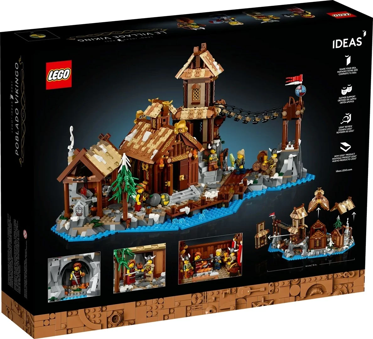 Vikinsko naselje LEGO IDEAS 21343