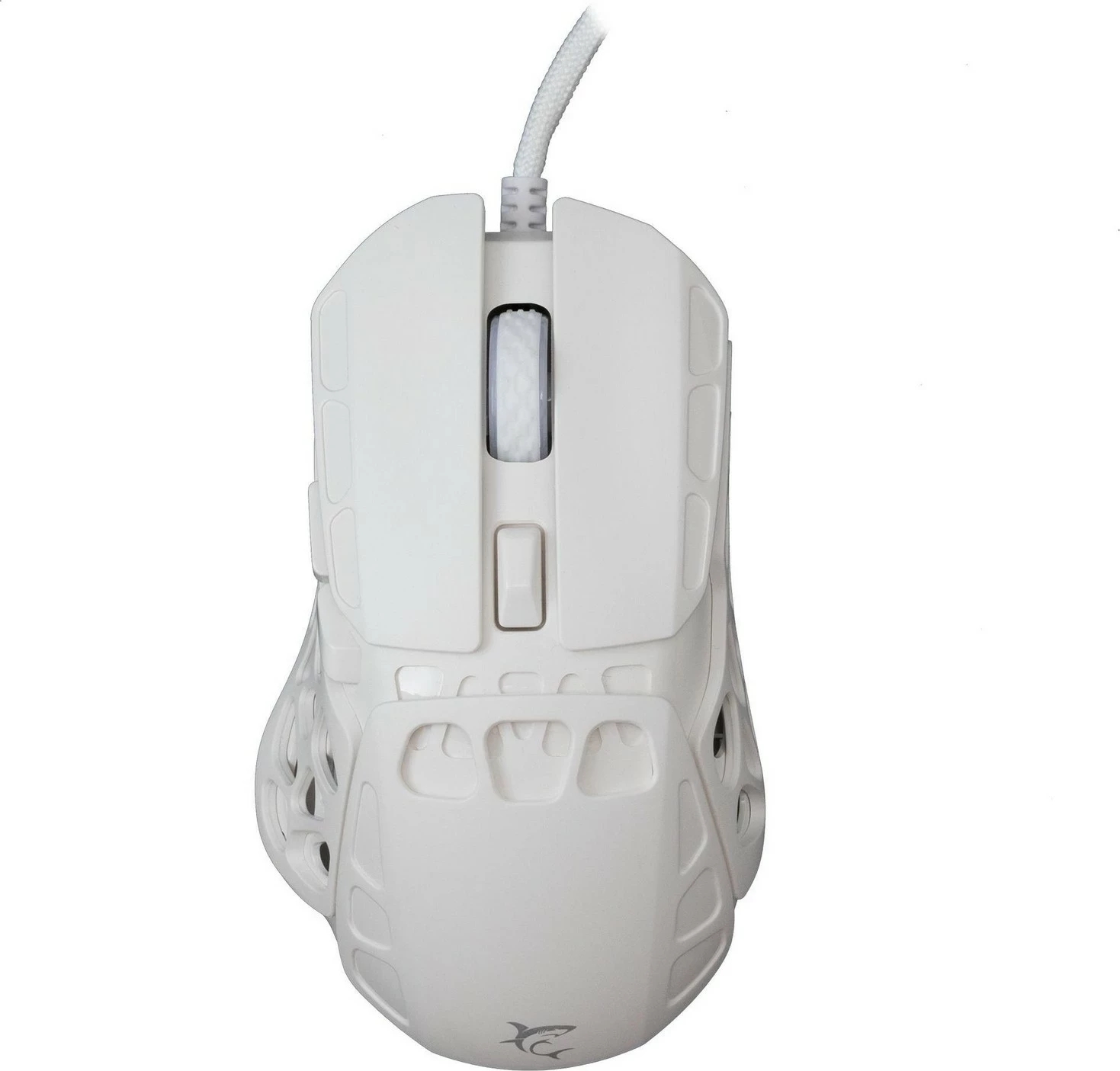 Gaming miška White Shark Ector GM-5016, 12400 DPI, RGB, bela