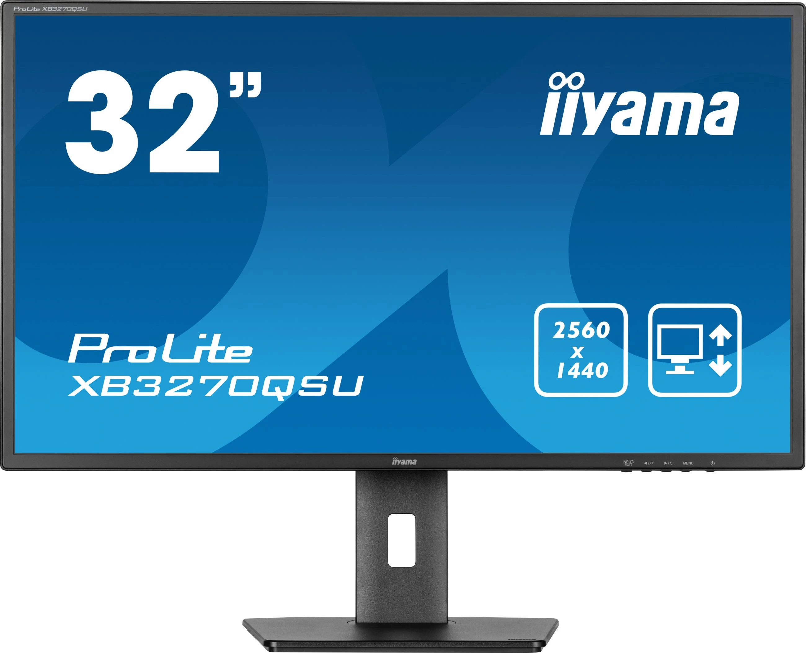 Monitor 32" Wide Quad HD (2560 x 1440) iiyama ProLite XB3270QSU-B1, LED, črn