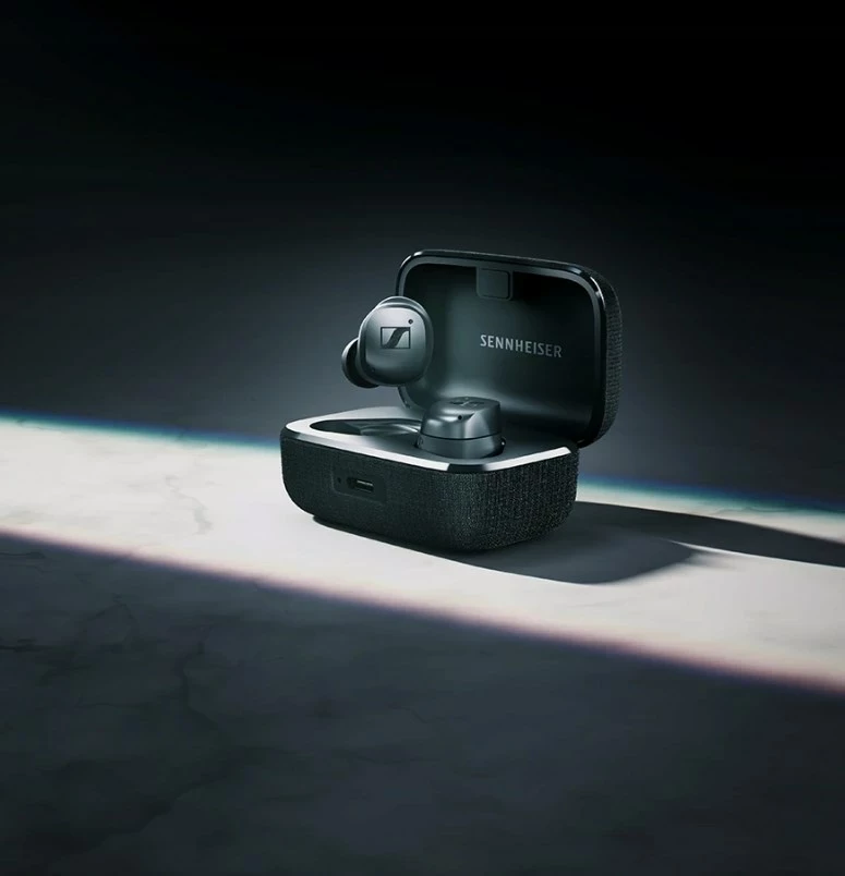 Kvalitetne slušalke Sennheiser Momentum True Wireless 4, Black Cooper