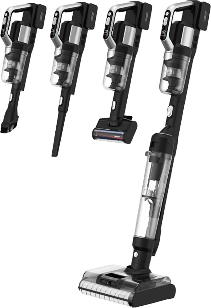 Vestavski čistilec JIMMY PW11 Pro brezžični, 460 W, 4600 mAh, srebrno/črn