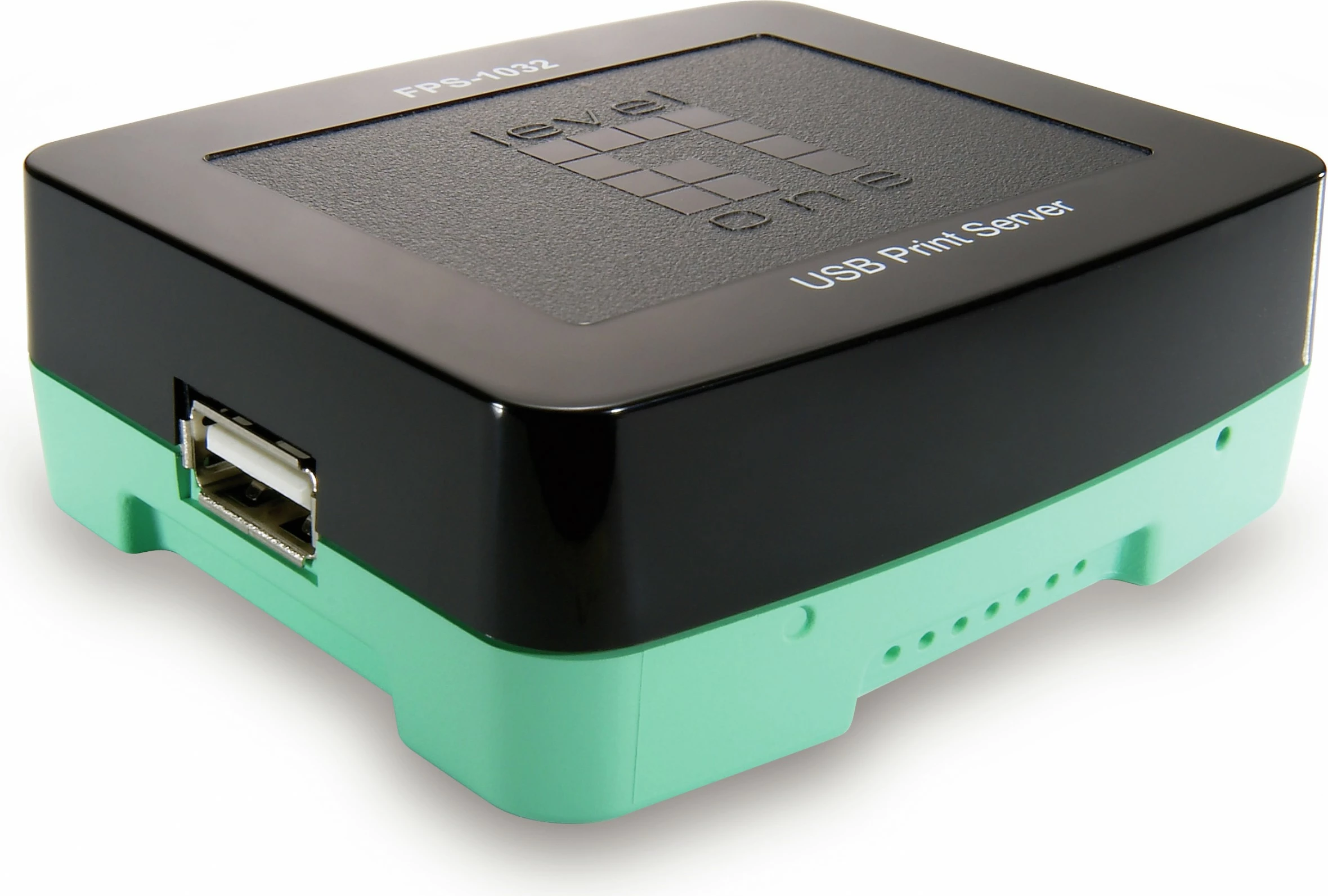 Print strežnik Level One FPS-1032, USB, Ethernet, črno/zelena