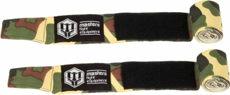 Boksarski povoji z motivom kamuflaže, Masters