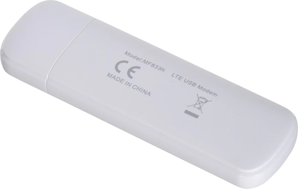 Modem za mobilno omrežje ZTE MF833N, bel