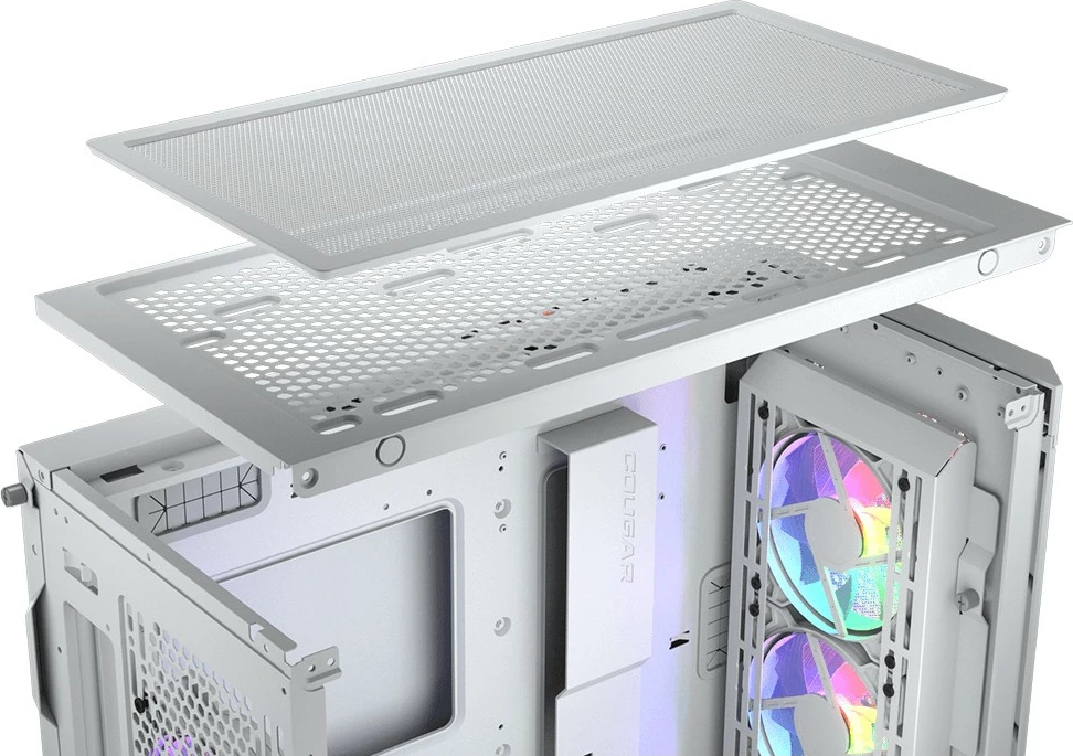 Računalniško ohišje Duoface Pro ARGB, Cougar, Midi, belo