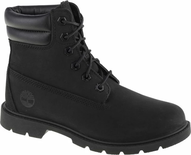 Visoke vezane čevlje Timberland, črne