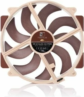 Ventilator za ohišje Noctua NF-A14X25R G2 PWM, 14 cm, rjav