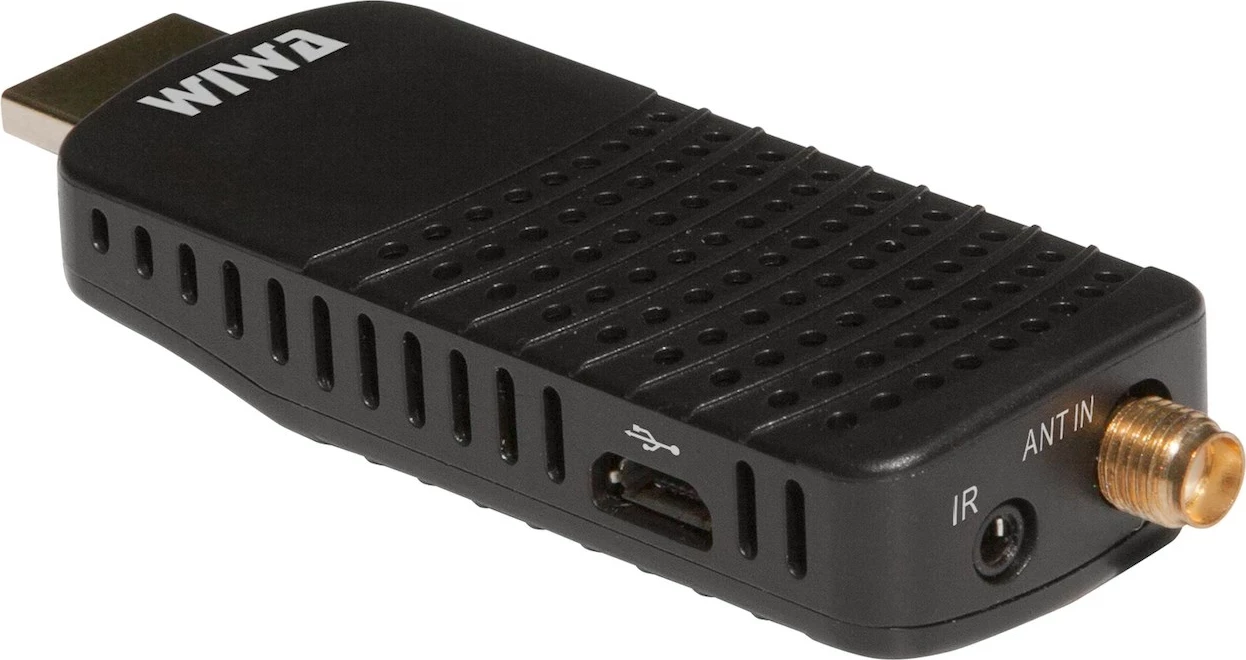 DVB-T/T2 tuner WIWA H.265 MINI, črn
