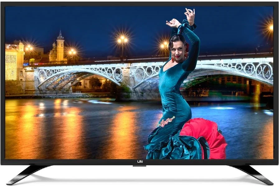 Pametni LED televizor Lin 32D1700, 32", Full HD, črn