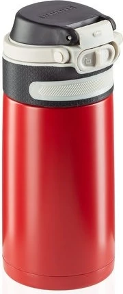 Potovalna termovka Leifheit 3245, 350 ml, črna/rdeča, nerjaveče jeklo