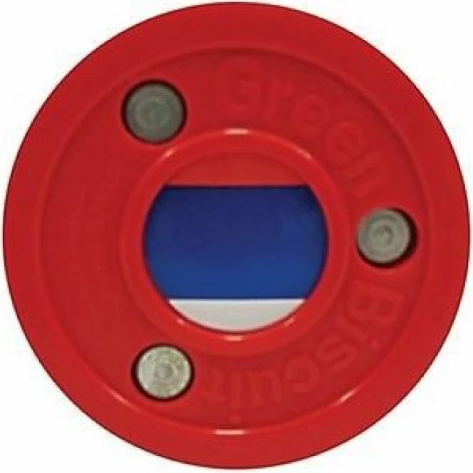 Trenirni disk za roler hokej, Inny, uniseks, rdeč