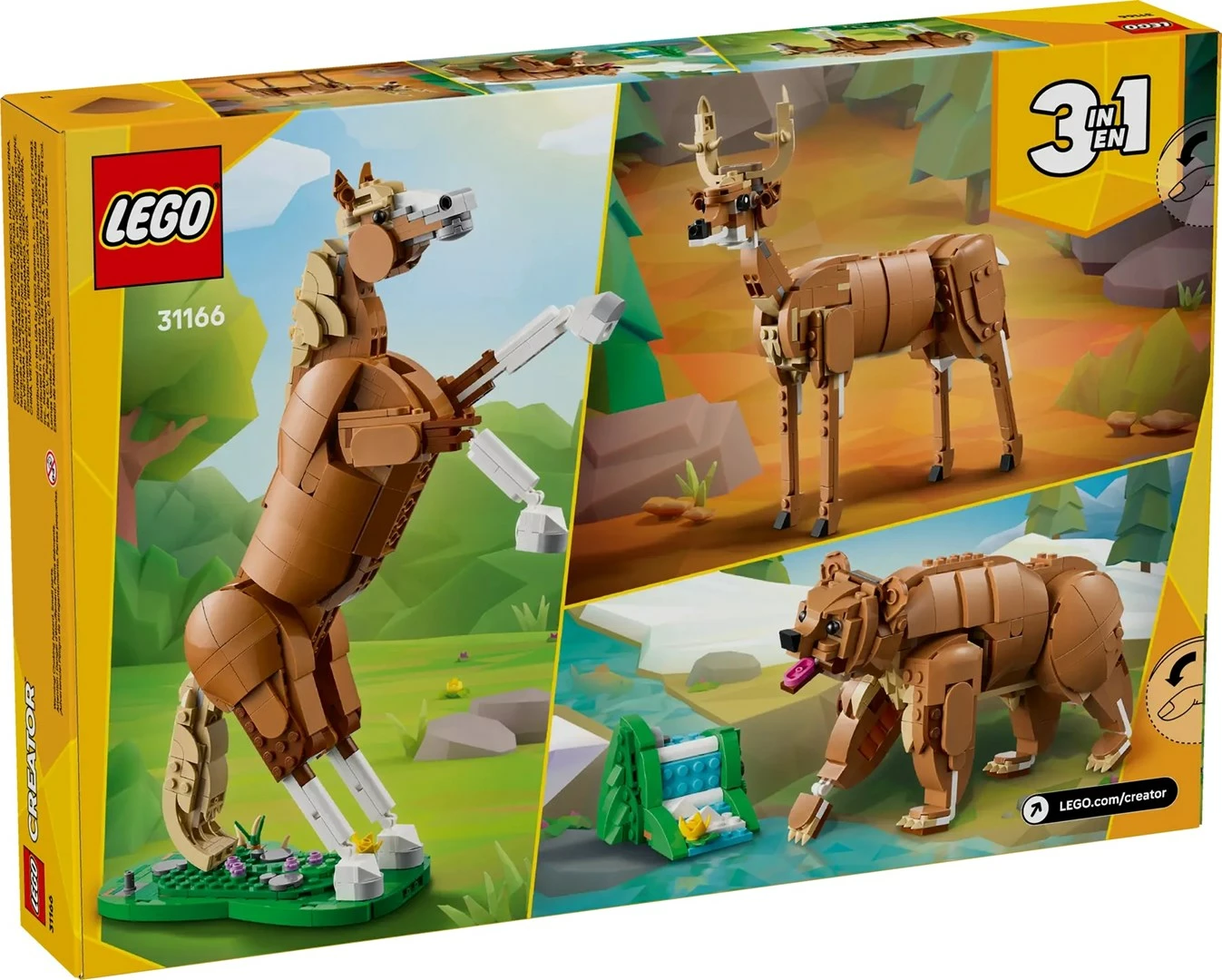Lep konj, LEGO Creator 3 v 1 31166, 685 kosov