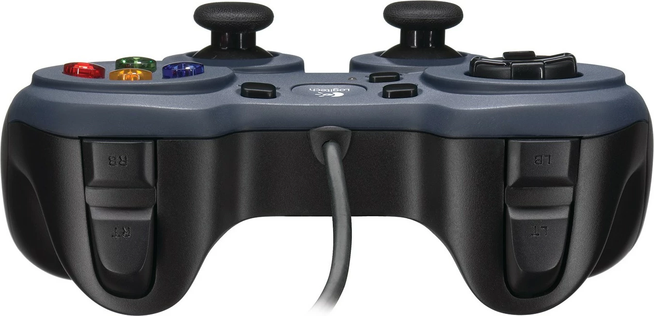 Krmilnik za igre Logitech G F310, PC, z žico, USB 2.0, črno/moder
