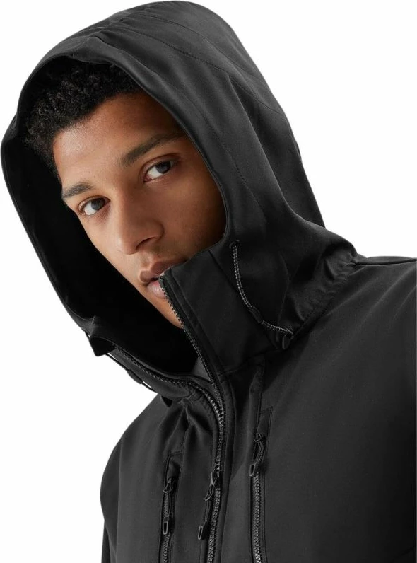 Softshell jakna za moške 4f, črna