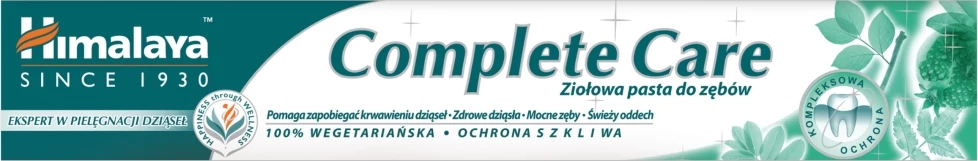 Zeliščna zobna pasta Complete Care Gum Expert Himalaya, 75 ml