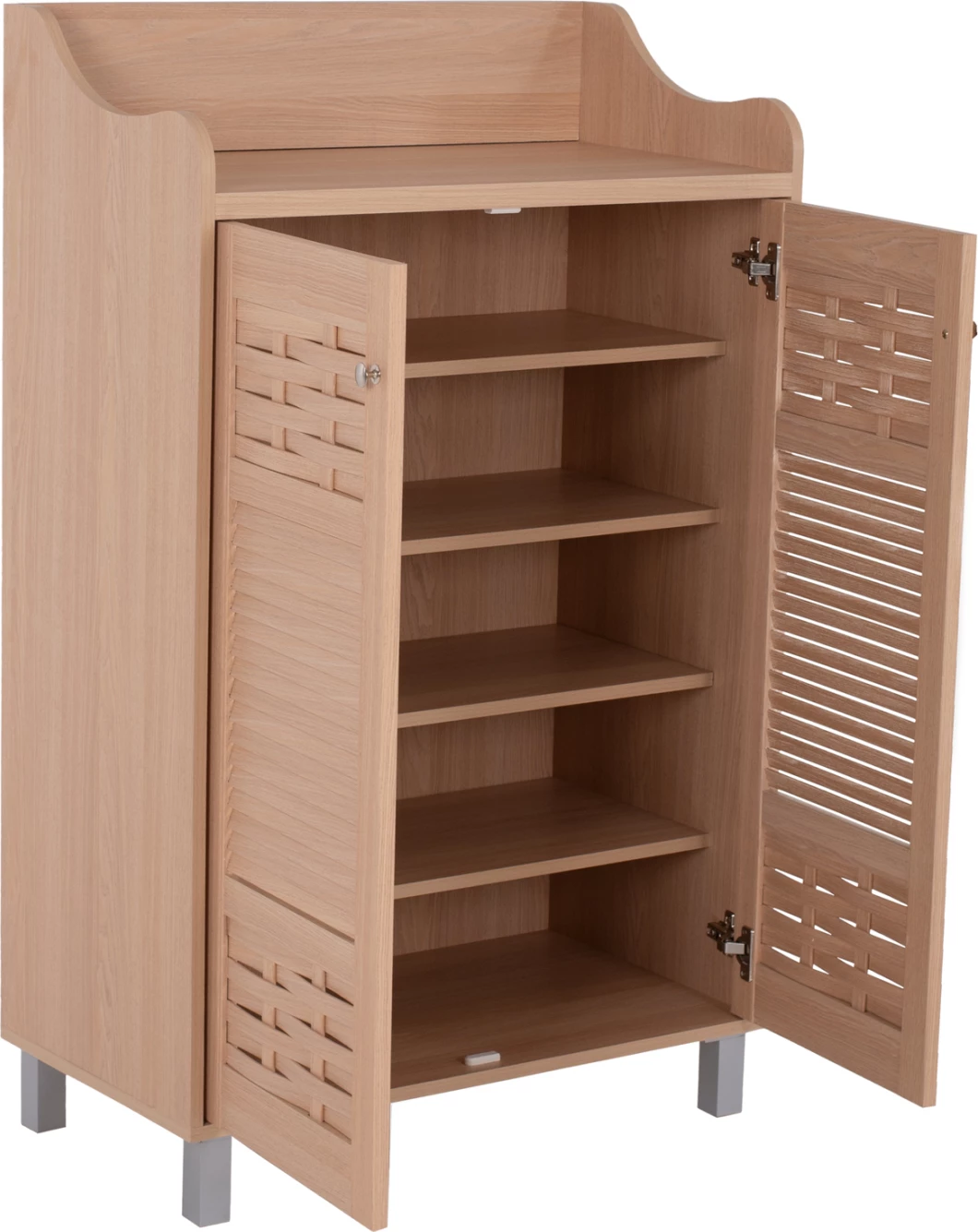 Omara za čevlje Cailena FH2230.09 iz melamina v naravni barvi 77x40,5x122H cm