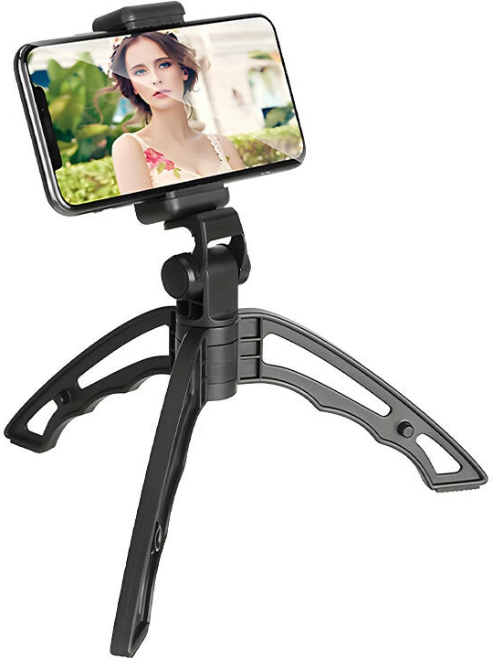 Fleksibilen tripod za pametni telefon APEXEL APL-JJ04, črn