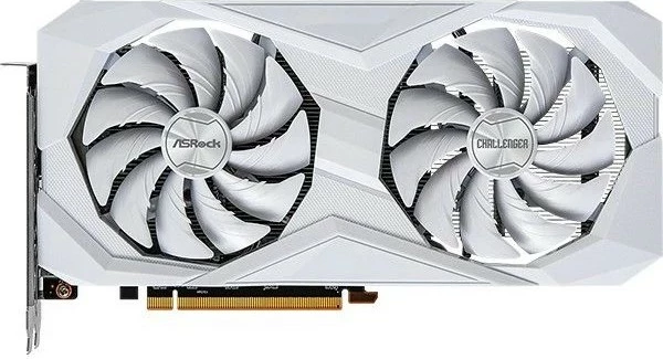 Grafična kartica Radeon RX 6600 ASRock, 8 GB, GDDR6, PCI Express 4.0, bela