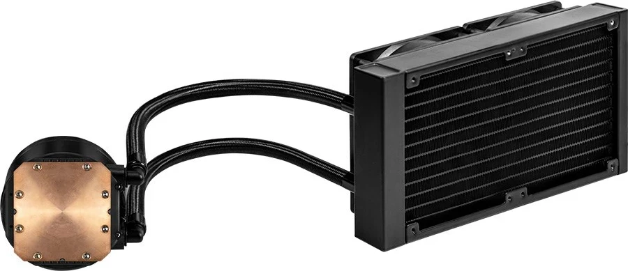 Vodna hlajenja za ohišje Savio VELOX 240MM, 2x12 cm, RGB, črno