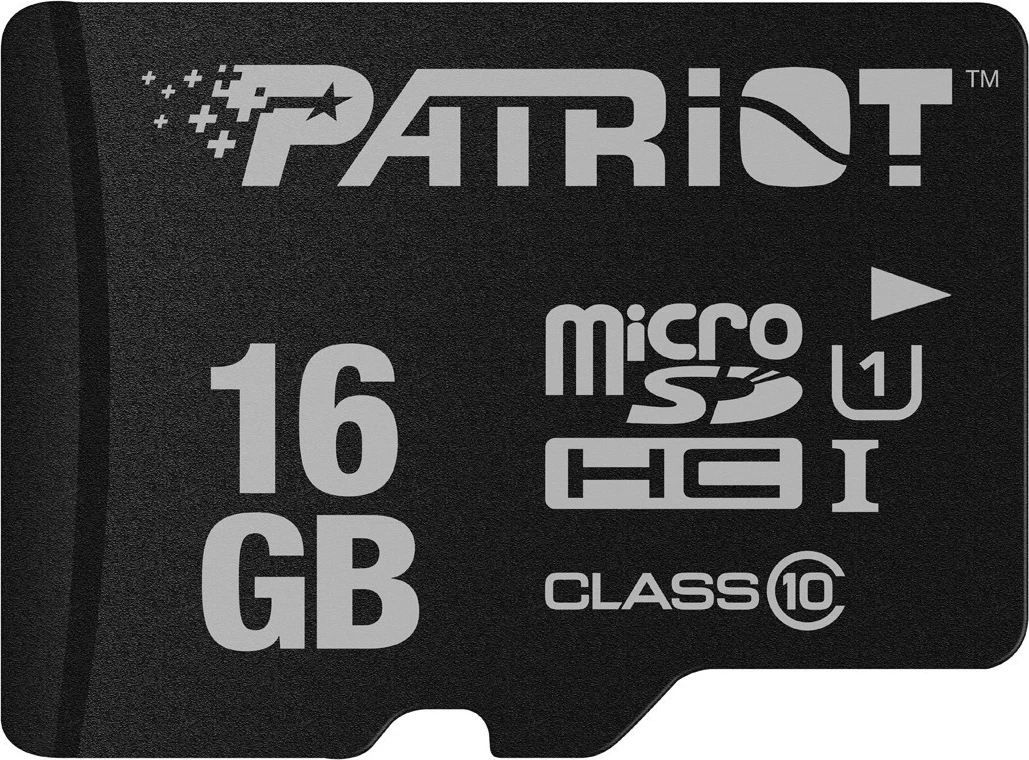 Pomnilniška kartica Patriot LX, 16GB microSDHC Class 10 UHS-I