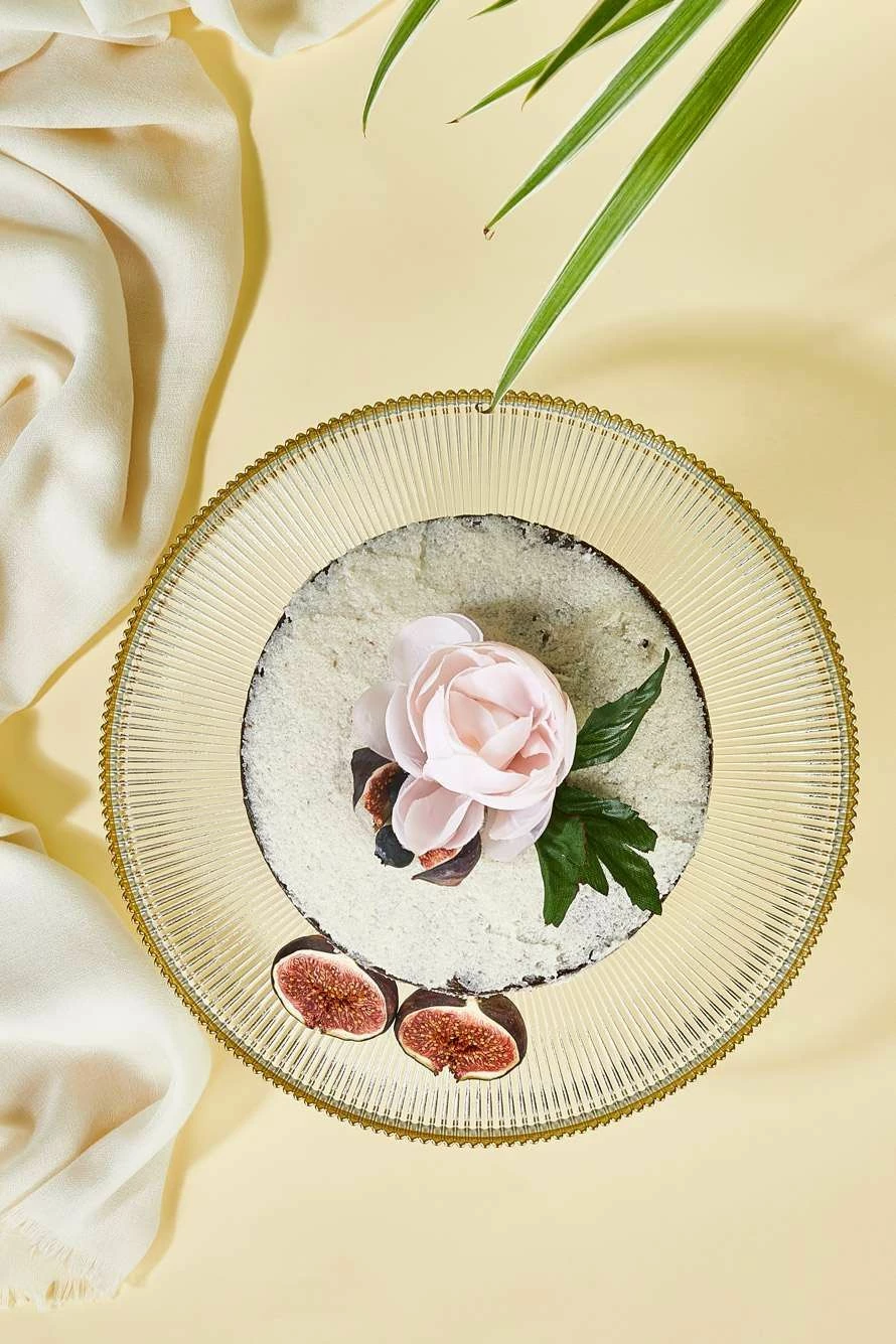 Plošča za serviranje torte iz stekla Hermia Paris 2821, prozorna, 28 cm