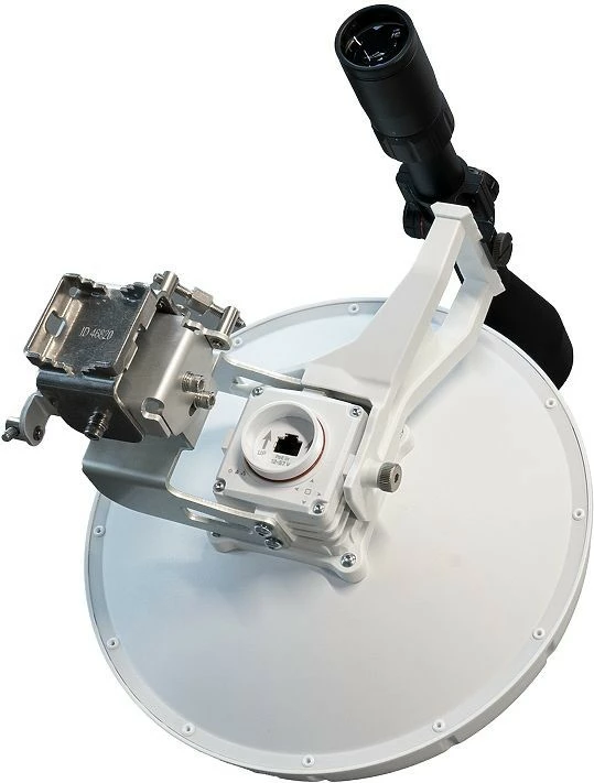 Omrežni dodatek MikroTik nRayAIM-DH1, bel