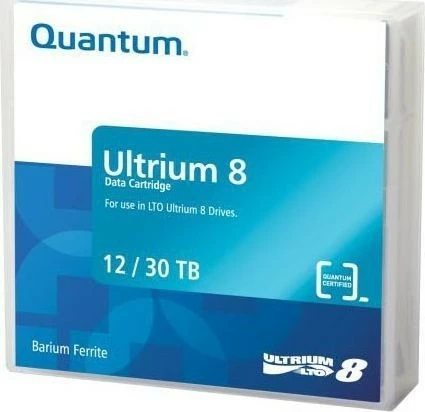 Podatkovna kaseta LTO-8 Ultrium, 12 TB / 30 TB, Quantum MR-L8MQN-01