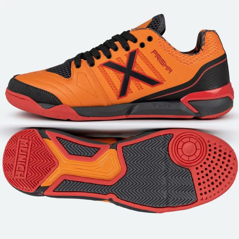 Atletske čevlje za nogomet, moški Munich, oranžni