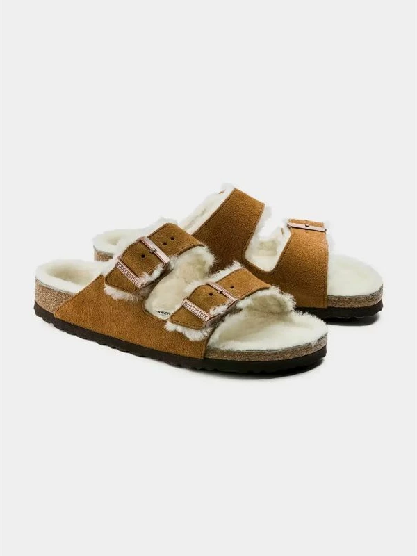 Natikači Birkenstock, ženski, rjavi