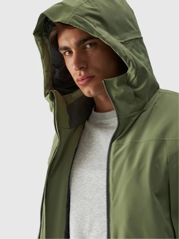 Parka jakna za moške 4F, črna