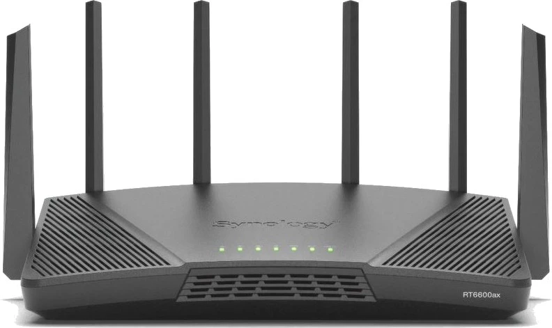 Ruter Synology RT6600ax, črn