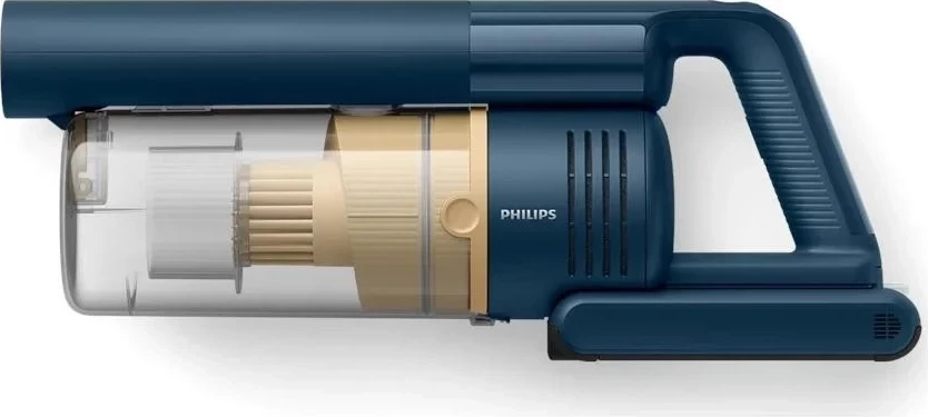 Vertikalni sesalnik Aqua 5000 XC5043/01, brezžični, modra - Philips