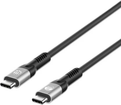 USB4 kabel 1 m, 240 W, 40 Gbps, 8K MANHATTAN, USB-C