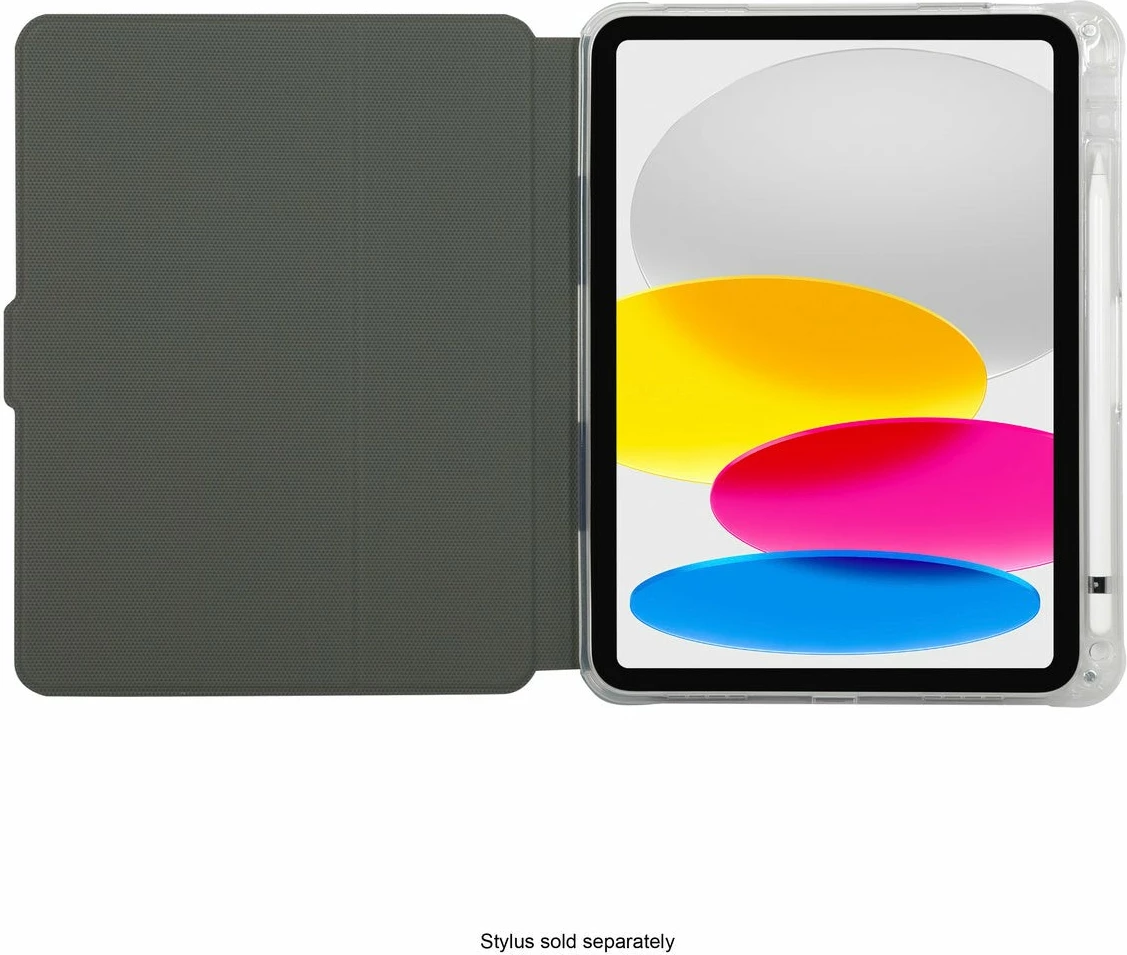 Prozoren ovitek Targus Pro-Tek Clear za iPad 10,9, TPU, stojalo