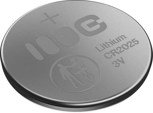 Gumbna baterija CR2025, 3V, 160 mAh, litij, set 5 kosov, Green Cell