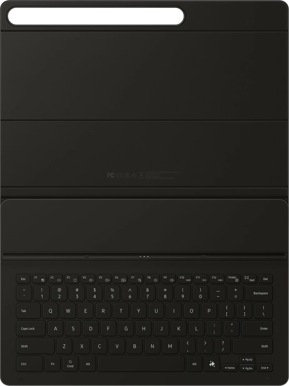 Tastatura QWERTZ za Galaxy Tab S10 FE+ Samsung EF-DX620, črna