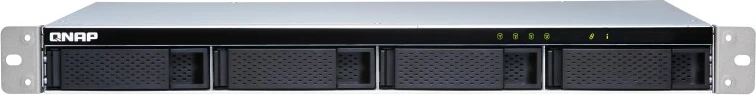 Razširitvena enota QNAP TL-R400S, 4 ležišča, 1U rackmount, SATA JBOD, črno/siva