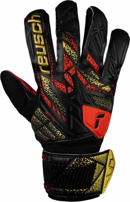 Rokavice za vratarja Reusch, za moške in ženske, črne in rdeče