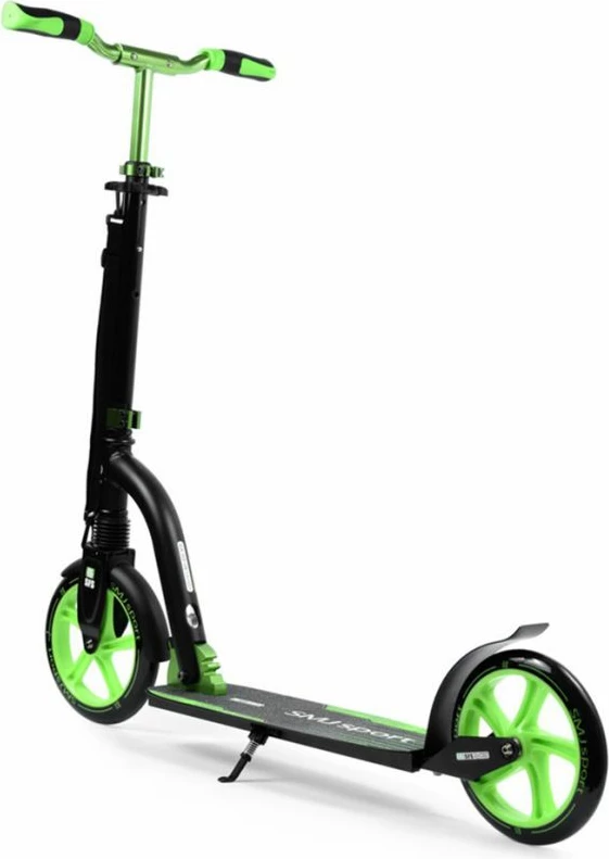 Trotinet za odrasle in mladostnike SMJ Sport NL-700-230 / 205, črno in zeleno