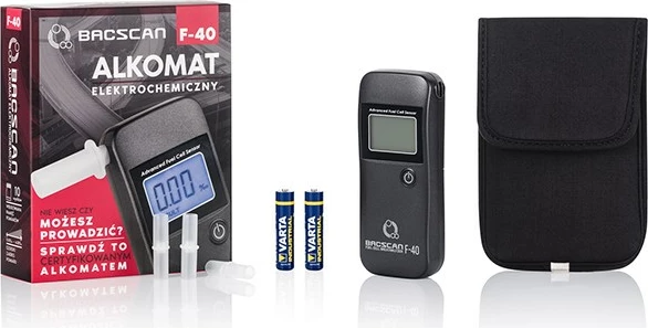 Merilnik alkohola BACscan F-40, srebrno (hiri)