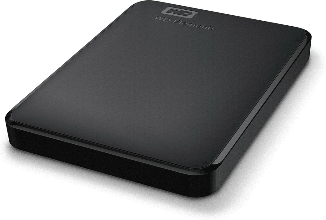 Zunanji trdi disk Western Digital Elements, 5 TB, 3.2 Gen 1 (3.1 Gen 1), črn