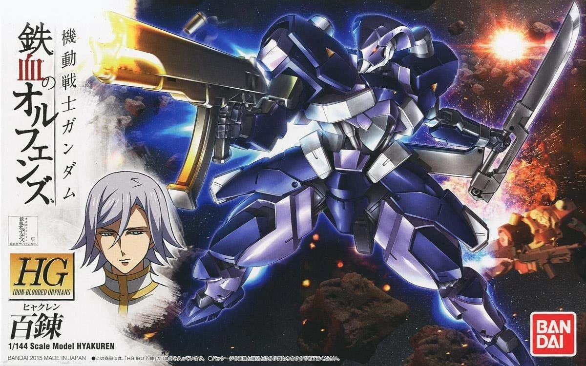 Model za sestavljanje HYAKUREN 1/144, Bandai, kolekcijski