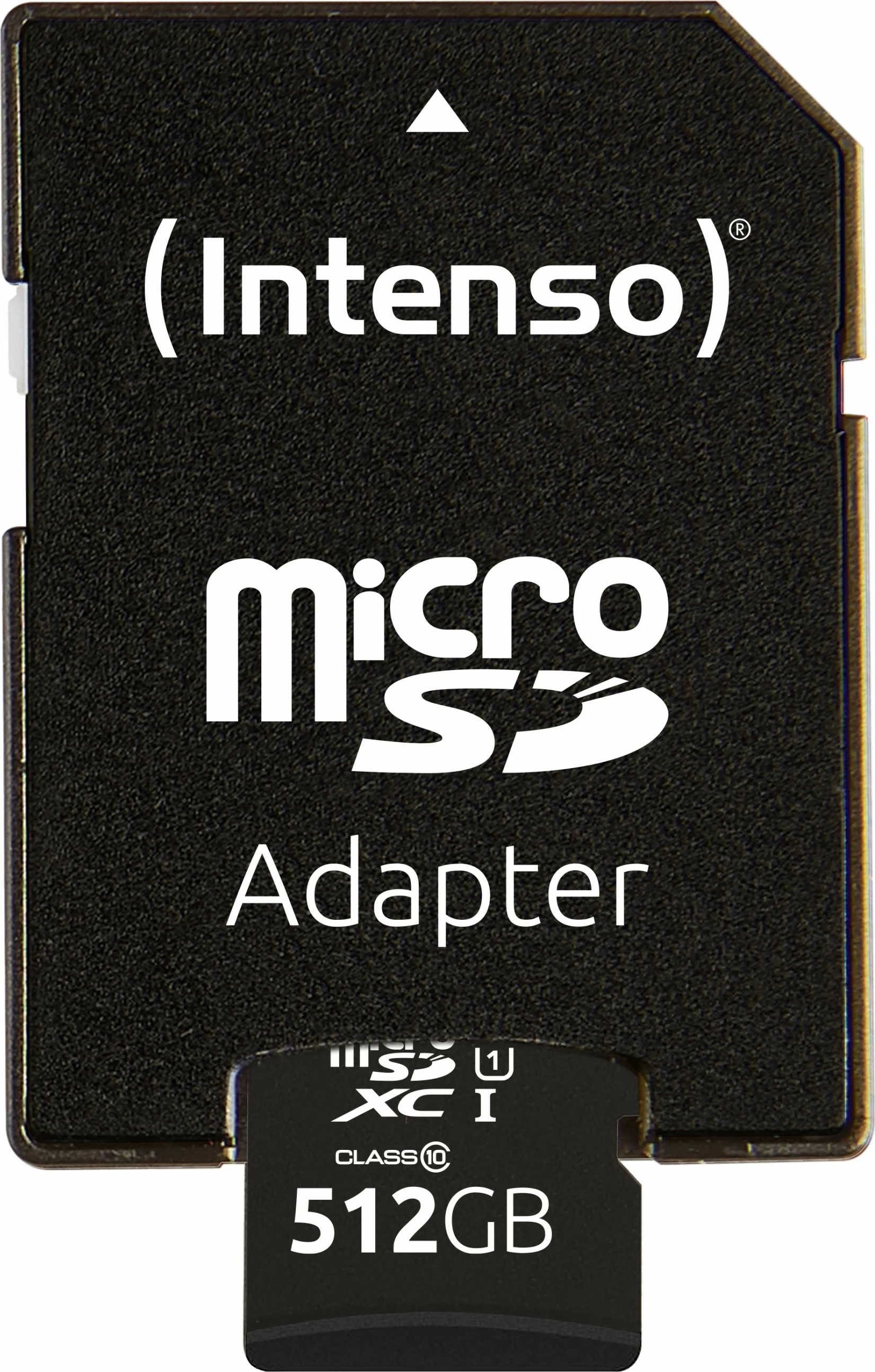 Kartica MicroSD 512 GB, UHS-I, Class 10, Intenso, črna