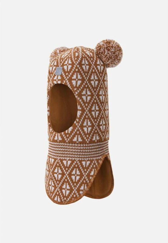 Zimska balaklava za otroke Reima, rjava