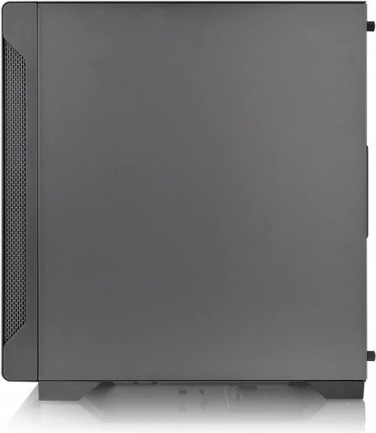 Korpus z varnim steklom Thermaltake S100, Micro Tower, za Micro ATX/Mini ITX, črn