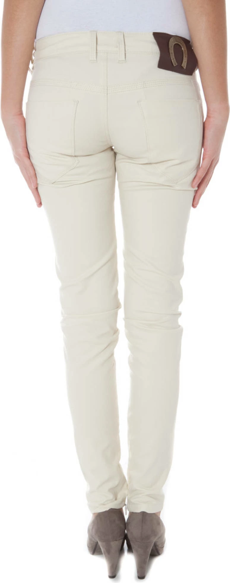 Hlače za ženske PHARD, bež