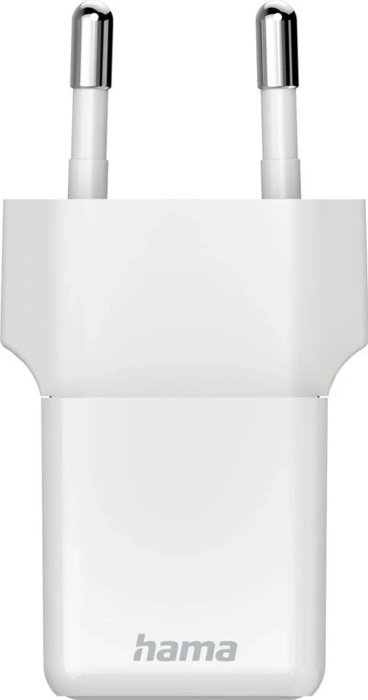 Supermini mrežni polnilec 30W GaN PD/QC, 1x USB-C, bel – Hama